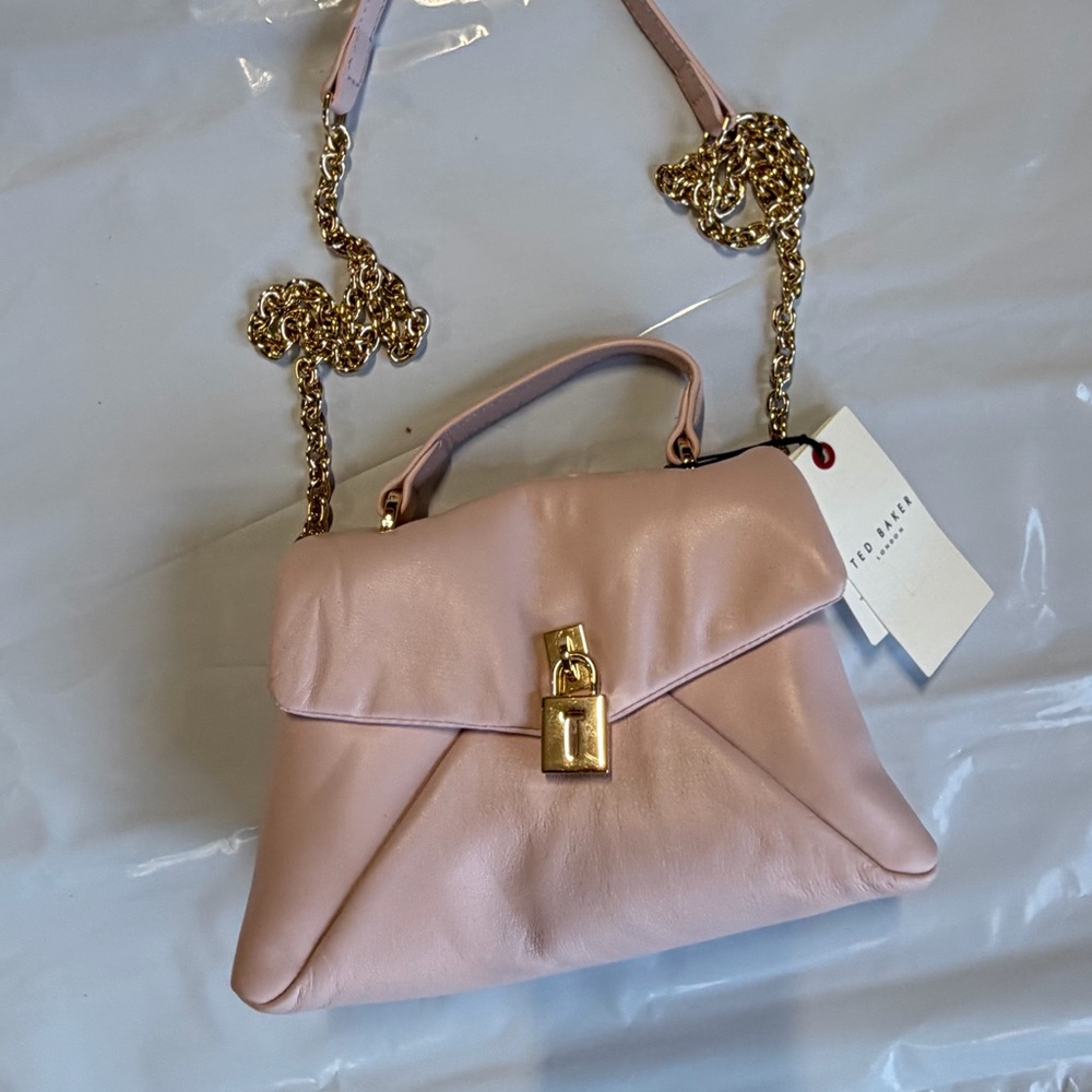 Ted Baker London Poppy Mini Light Pink Satchel Bag Top Handle - Picture 4 of 7